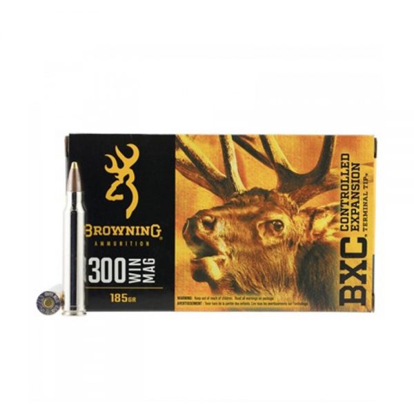 Browning BXC CONTROLLED EXPANSION 300 Win Mag 185 graina 1