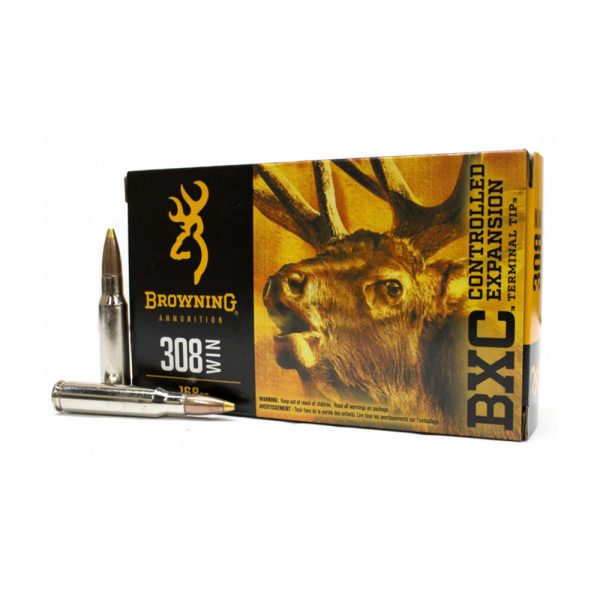 Browning BXC CONTROLLED EXPANSION 308 Win 168 graina